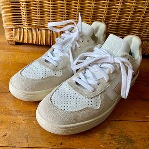 Madewell x Veja V-10 in Animal Print Leather